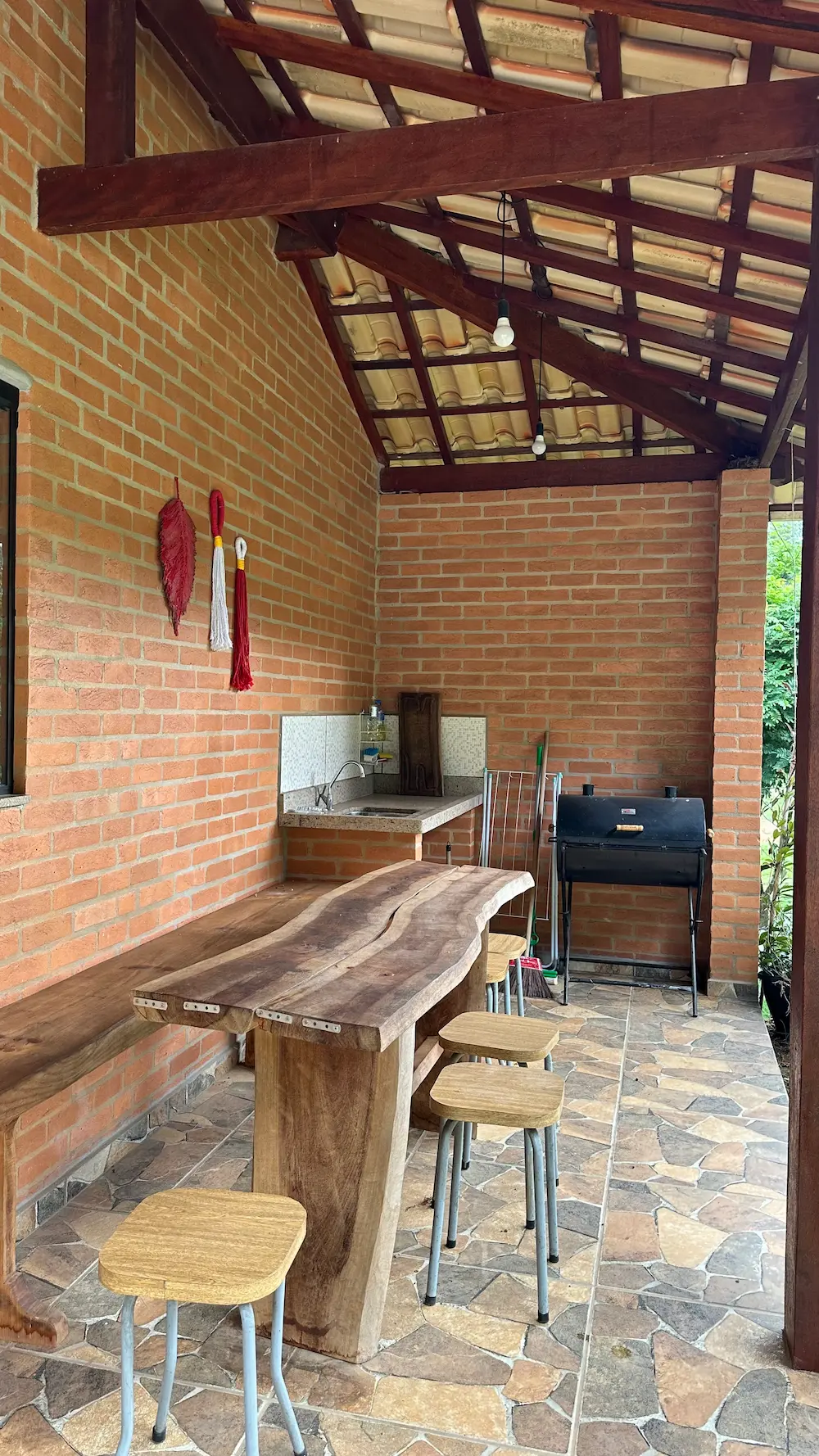 Varanda do Chalé Demais da Conta